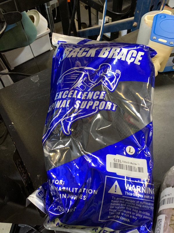 Photo 1 of Back Brace Posture Corrector for Men & Women, Upgraded Full Back Support with Adjustable Shoulder Straightener and Waist Support Straps, Breathable Back Brace for Office Work, Long Sitting & Daily Wear, Comfortable Posture Support for Upper & Lower Back L