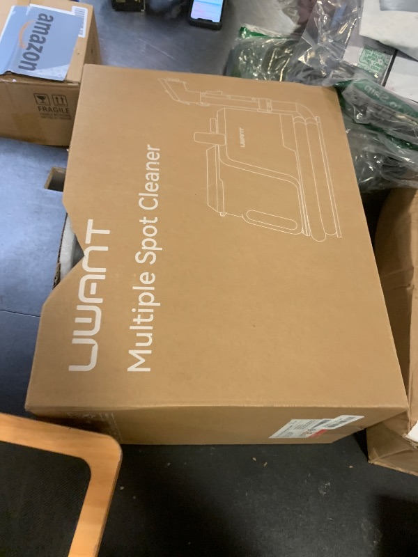 Photo 1 of Uwant Carpet Cleaner Machine with Steam&Hot&Cold Water System 18Kpa Powerful Suction Upholstery Cleaner Machine with Pet Pro Cleaner for Pets, Carpet Steam Cleaner Set of 1