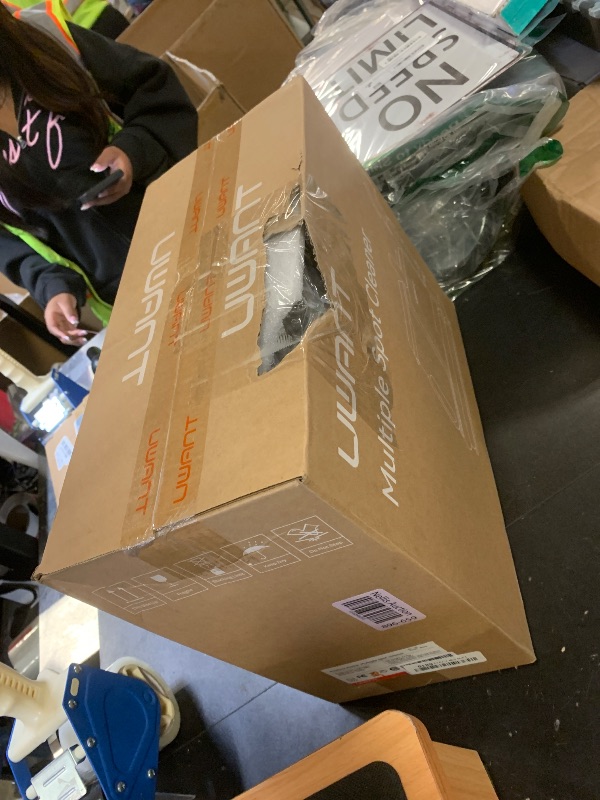 Photo 1 of Uwant Carpet Cleaner Machine with Steam&Hot&Cold Water System 18Kpa Powerful Suction Upholstery Cleaner Machine with Pet Pro Cleaner for Pets, Carpet Steam Cleaner Set of 1