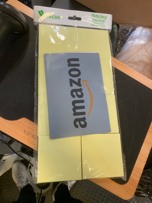 Photo 1 of (24 Pack) Sticky Notes 3x3 in Yellow, Clean Removal, Recyclable, Self-Stick Pads, Easy to Post for Home, Office, Notebook