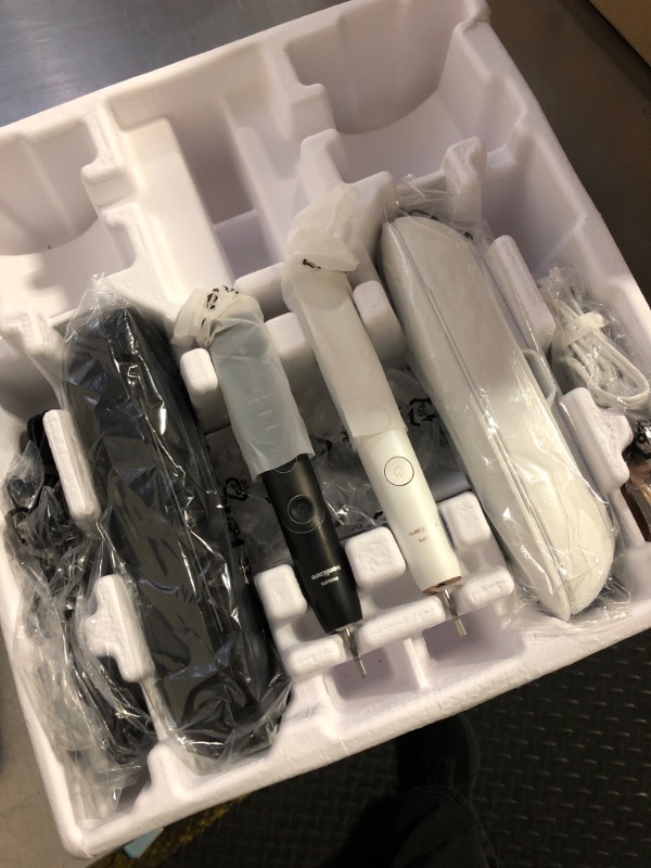 Photo 1 of Philips Sonicare DiamondClean Connected Electric Toothbrush 2 Pack, x2 Sonic Toothbrushes, x2 Charging Travel Cases, x2 A3 Brush Heads, 12 Brushing Settings, (Black and Rose Gold) Model HX9912/71