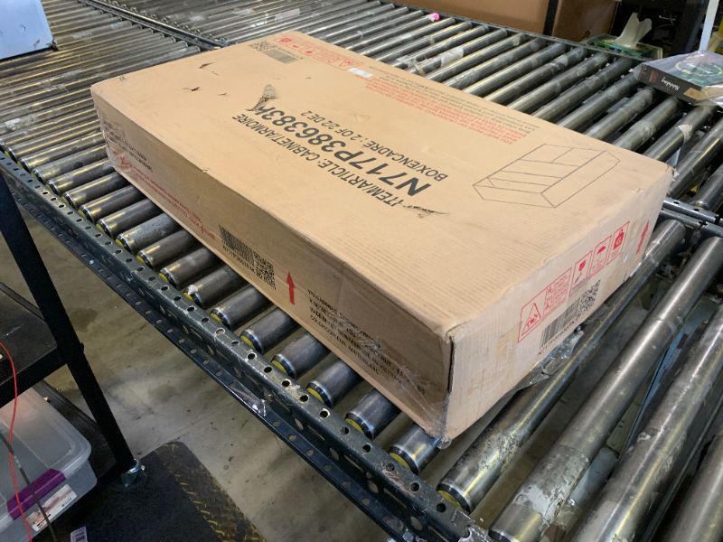 Photo 1 of Merax 69" Multifunctional Kitchen Pantry Buffet with Hutch, Foldable Secretary Desk & Power Outlet, Adjustable Shelf Storage Cabinet for Dining Room, Living Room, White