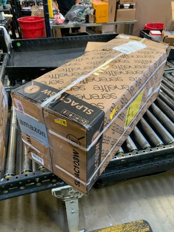 Photo 1 of SereneLife 10,000 BTU Portable Air Conditioner with WiFi Control, 3-in-1 Cooling, Dehumidifier & Fan, Compact Indoor AC Unit for 450 Sq. Ft. Coverage, Includes Window Exhaust Kit & Remote