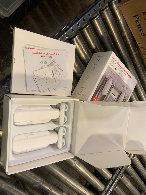 Photo 1 of SwitchBot 2025 Automatic Curtain Opener 3 Rod-Bluetooth Remote Control, WiFi&Smartphone Control, Upgraded High-Performance, Add Hub to Compatible with Alexa, Google Home, HomeKit