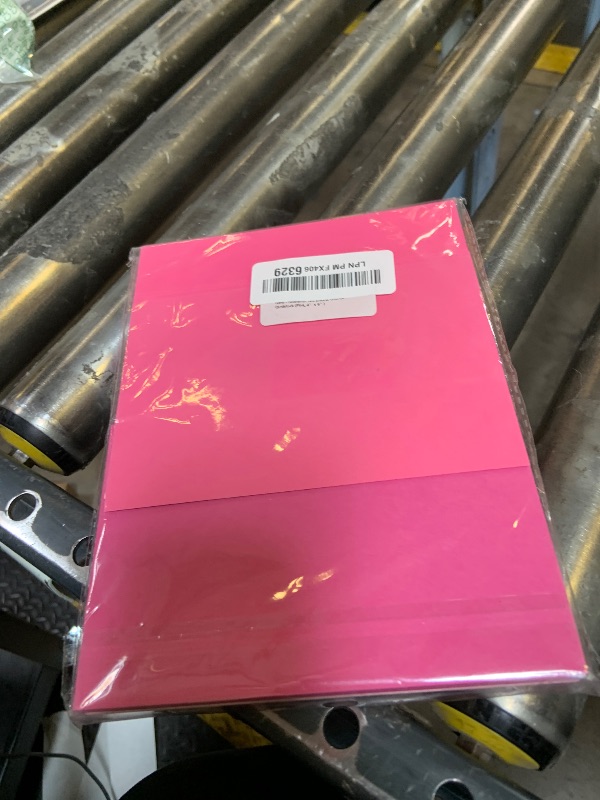 Photo 1 of 100 Sheets Colored Cardstock Blank Colorful Thick Paper 92LB/250gsm Cards Stock for Invitations, Postcards, Photos, DIY Crafts Greeting Card Making Scrapbook Supplies (Pink, 4” x 6”)