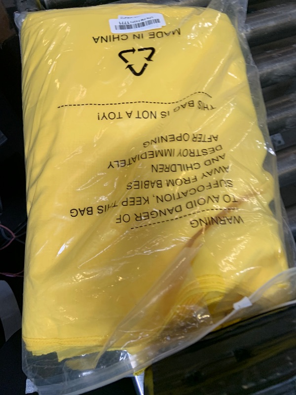 Photo 1 of 12Pack 10ft Chiffon Table Runner 29x120 Inch Sheer Romantic Table Runner for Wedding Birthday Party Bridal Shower Outdoor Decoration -Yellow