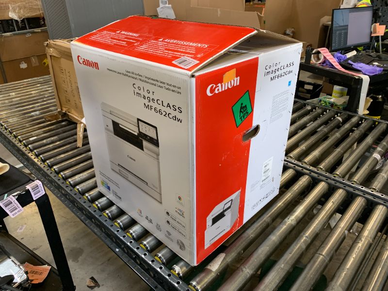 Photo 1 of Canon Color imageCLASS MF662Cdw - Wireless Duplex Laser Printer with Copier, Scanner, 3 Year Limited Warranty, 26 PPM