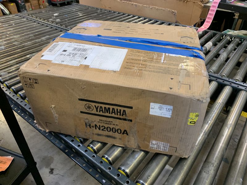 Photo 1 of Yamaha Audio Yamaha R-N2000A Hi-Fi Network Receiver with Streaming, Phono and DAC – Silver