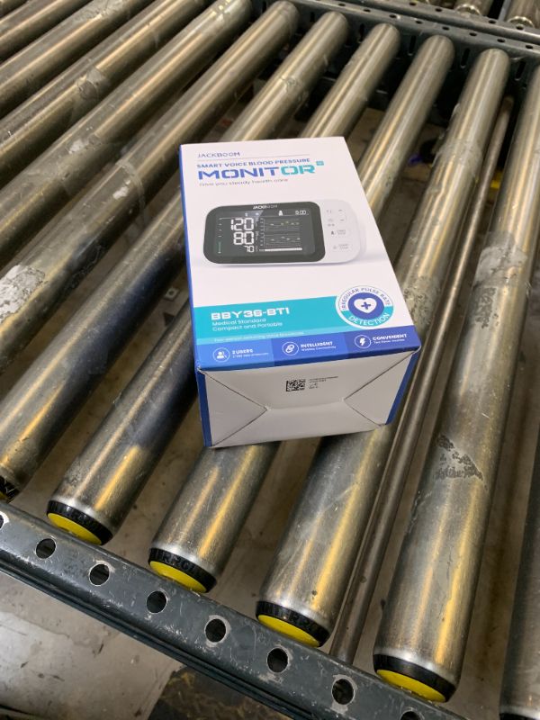 Photo 1 of Blood Pressure Monitor for Home Use,Automatic Upper Arm Blood Pressure Machine with 2x250 readout,5.5 Inch Large LED Screen,Voice Guidance, Adjustable Large Cuff (8.7-16.5in)&Storage Box-Connect App