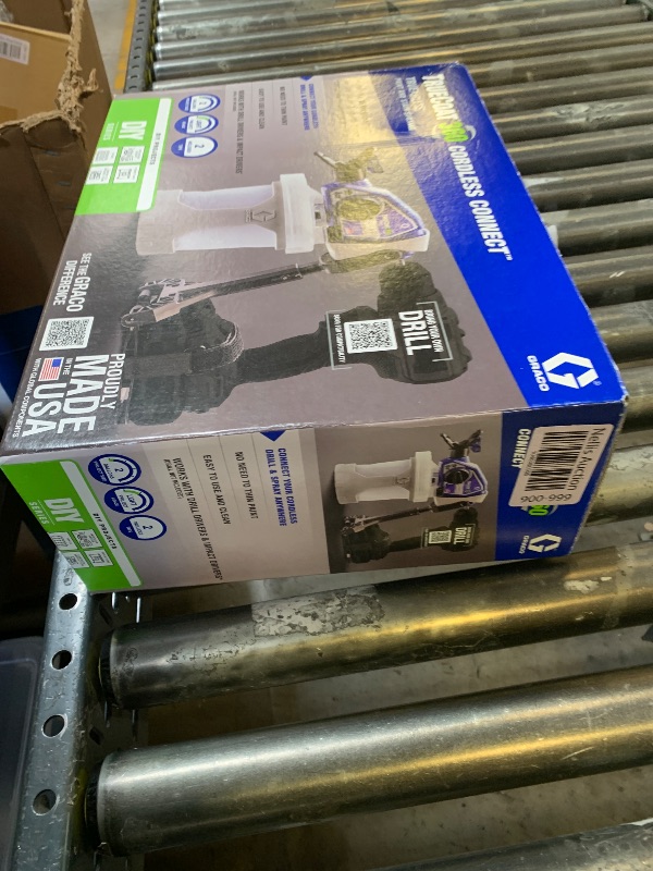 View 2 of Graco 26D360 TrueCoat 360 Drill?Powered Paint Sprayer | Sprays Paint & Stain with No Thinning| Use Your Own Drill | Includes FlexLiner Bags, Spray Tips, Funnel & Strainer | Ideal for DIY Projects
