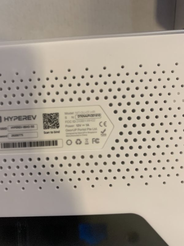 Photo 1 of HYPEREV PRO WiFi6 Gaming Router,GearUP Booster Plugin with 1-Year Booster VIP,5GHz & 2.4GHz,Includes 2 Network Cables,Reduce ping and Pocket Loss,for All Console & PCs