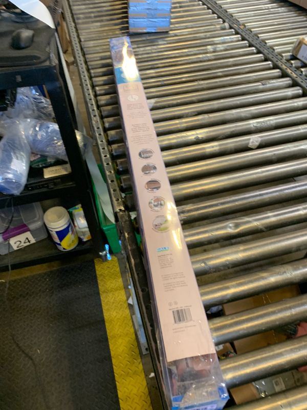 Photo 1 of Coolaroo Wand Operated Outdoor Roller Shade – Cordless Sun Blocking Window Blind for Patio, Deck, or Sunroom – Fade Resistant, Smooth Wand Operation, Kid-Safe, Hardware Included, 4' x 6', Dirftwood