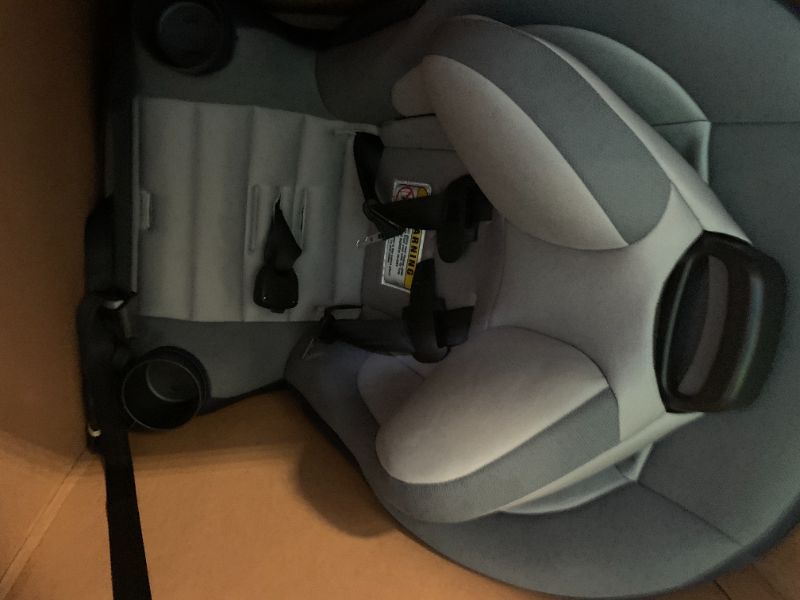 Photo 1 of Safety 1st Grow and Go All-in-One Slim Convertible Car Seat, Rear Facing, 5-40 lbs, Forward Facing (30–65 lbs), High Back Booster Seat 40-100 pounds, Iron Frost