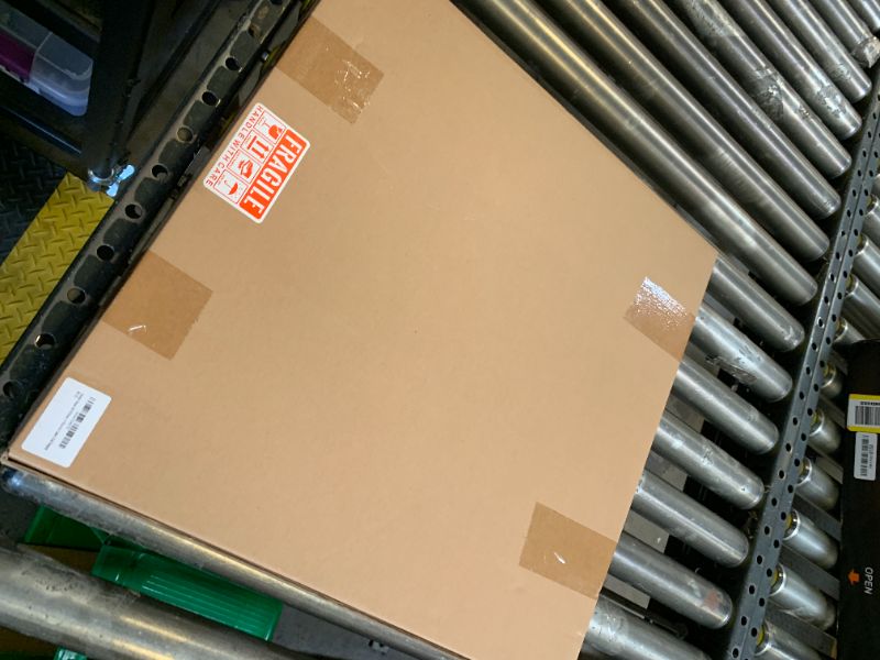 Photo 1 of Zibrelte Natural 18x18 Picture Frame Wood with 16x16 Mat,Square Wall Photo Frames 18 by 18 Made of Solid Teak Wood for Gallery Wall Hanging