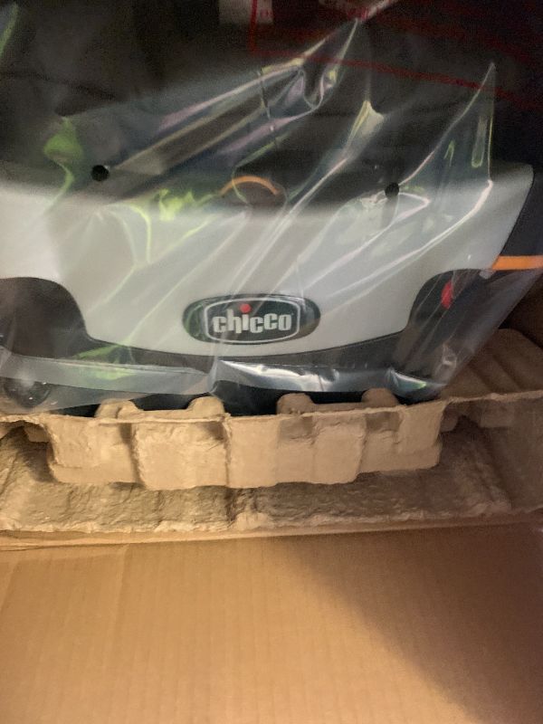 Photo 1 of Chicco KeyFit Infant Car Seat and Base, Rear-Facing Seat for Infants 4-22 lbs., Includes Infant Head and Body Support, Compatible with Chicco Strollers, Baby Travel Gear, Encore/Black/Grey