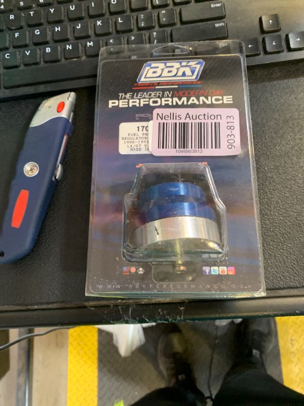 Photo 1 of BBK Performance BBK 1706 Fuel Pressure Regulator - Fully Adjustable - CNC Machined Billet Aluminum - Direct Fit for Ford Mustang 5.0 And 302/351 EFI Applications