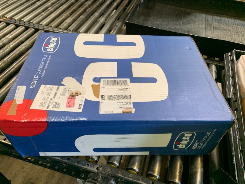 Photo 1 of FACTORY SEALED
Chicco KidFit ClearTex Plus 2-in-1 Belt-Positioning Booster Car Seat, Backless and High Back Booster Seat, for Children Aged 4 Years and up and 40-100 lbs., Reef/Navy