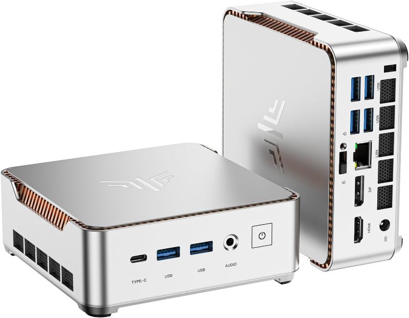 Photo 1 of KAMRUI Mini PC, P2 Win 11-Pro Ryzen Embedded R2544 (Beat 3500U/4300U/N150/i3 10110U, Up to 3.7GHz), Mini Desktop Computer 16GB DDR4 512GB SSD, Samll Pc Dual 4K/Ethernet/WiFi/BT Business, Office, Home
