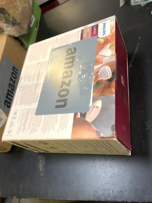 Photo 1 of Philips Lumea 8000 Series IPL Hair Removal Device, Personal Permanent At Home Laser Hair Reduction, for Women & Men, SenseIQ Technology, 2 Attachments for Body & Face, BRI932/03