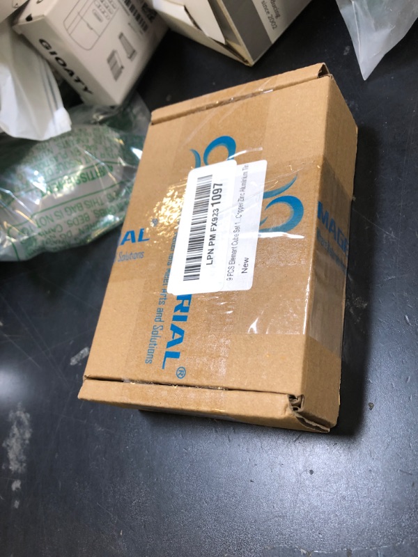Photo 1 of 0.39" Element Cube Set 10mm Density Cubes Copper Iron Bismuth Titanium for Periodic Table Collection Up to 99.99% Purity (0.39“, 9-01)