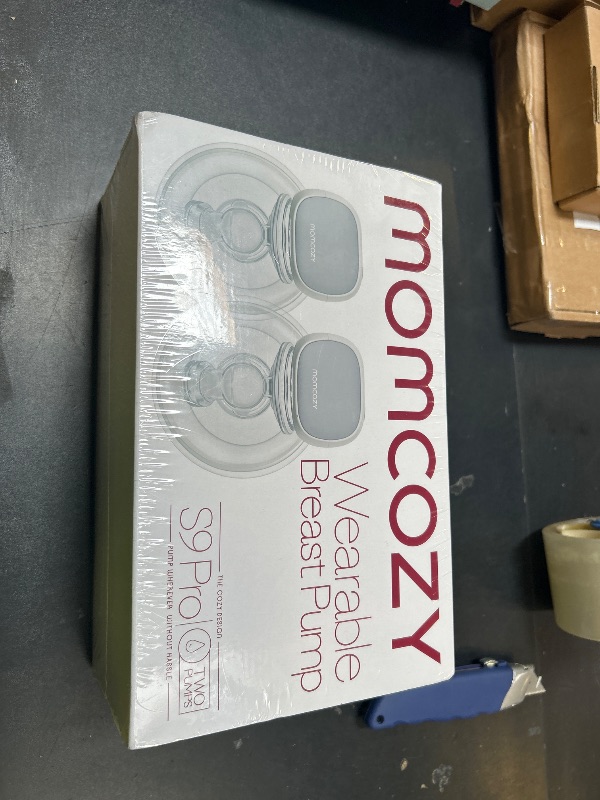 Photo 1 of Momcozy S9 Pro Wearable Breast Pump, Hands-Free Double Electric Portable Pump 2 Count,Matte Gray