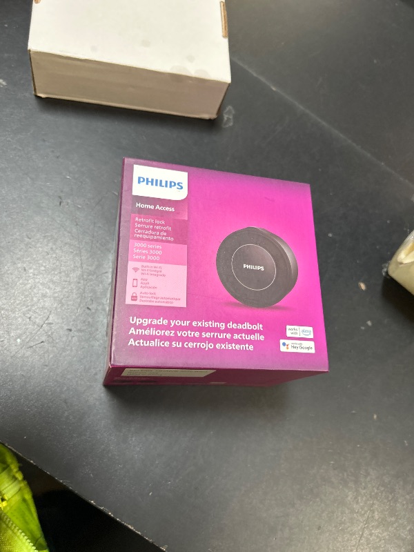 Photo 1 of Philips Retrofit Smart Lock 230X, Smart Lock for Existing Deadbolt Built-in WiFi App Remote Control, Upgrade Your Door Lock Keyless Entry for Front Door, Auto Lock, Support Alexa & Google, Black