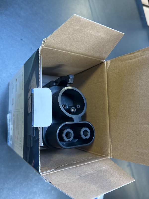 Photo 1 of Lectron NACS to CCS Electric Vehicle Adapter with Interlock - (500A/1,000V) - Compatible with Tesla Superchargers - CCS1 EV Fast Charging with Vortex Plus [Check Automaker for Compatibility] - UL 2252