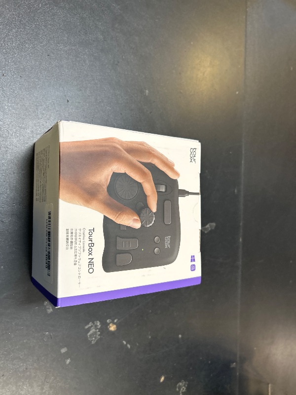 Photo 1 of TourBox NEO - Customizable Editing Controller, Photo Color Grading Illustration Speed Editor, Intuitive Control Boost Productivity, Programmable Keyboard for Adobe CSP and More, Works with Mac/PC