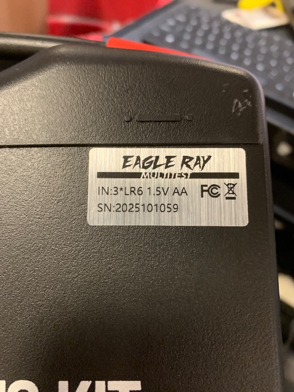 Photo 1 of Eagle Ray Digital Pool Water Test Kit by AquaDoc with Digital Water Tester and 30 Pool Test Strips for Chlorine, Bromine, Total Hardness, Cyanuric Acid, Alkalinity, and pH