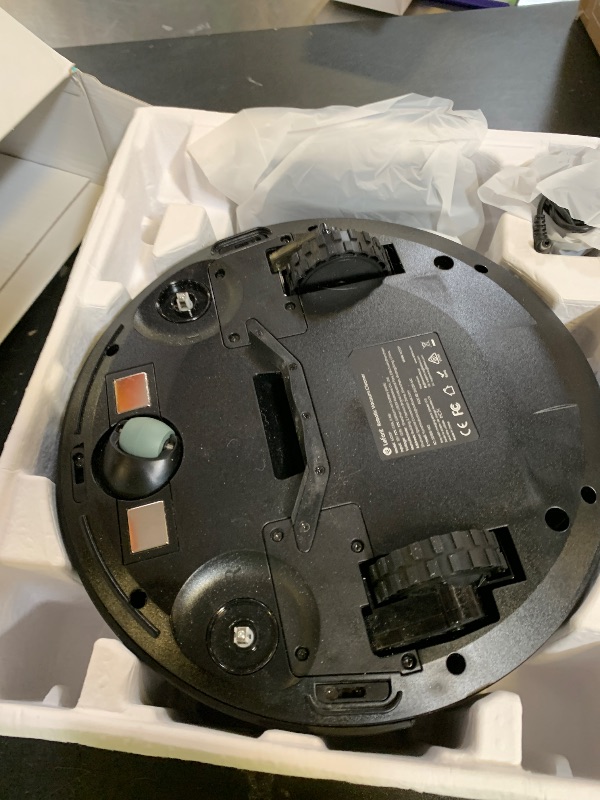 Photo 1 of Lefant Robot Vacuum Cleaner M210 Pro,Slim,Quiet,2200Pa Suction,120 Min Self-Charging Robotic Vacuums, Freemove 3.0,WiFi/APP/Alexa,6 Cleaning Modes Ideal for Hard Floors Pet Hair Low Carpet,Black