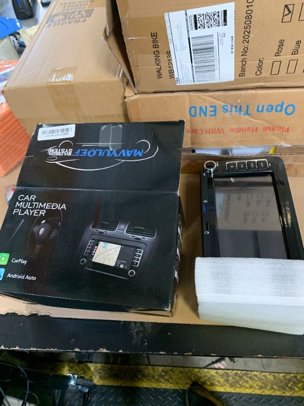 Photo 1 of Fast Boot Linux Car Stereo | Bluetooth/Wireless CarPlay/Android Auto/FM/AM/RDS/USB | 100W DSP | Applicable to Golf 5 6 Passat Caddy EOS T5 CC Polo