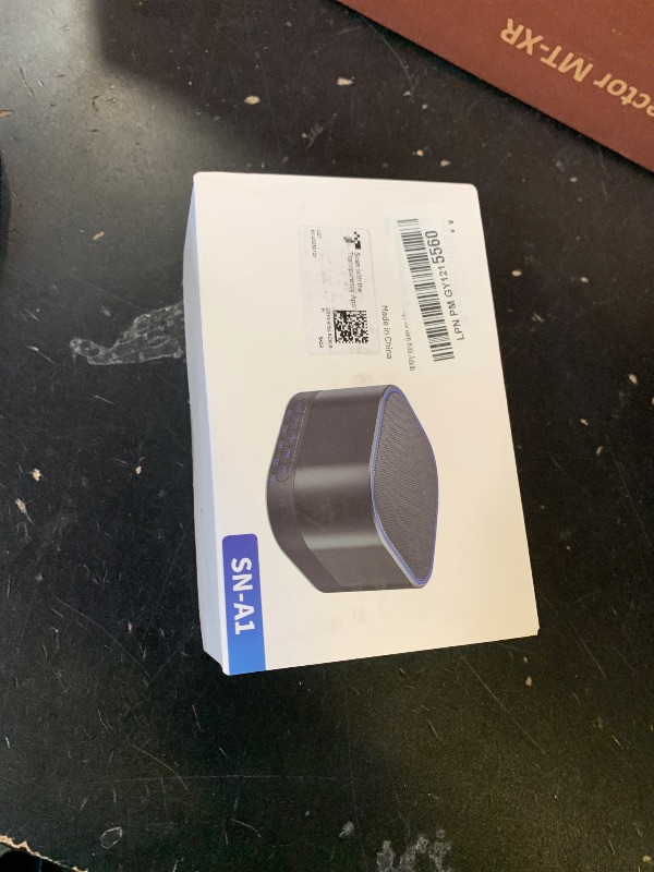 Photo 1 of Magicteam Sound White Noise Machine with 20 Non Looping Natural Soothing Sounds and Memory Function 32 Levels of Volume Powered by AC or USB and Sleep Sound Timer Therapy for Baby Kids Adults