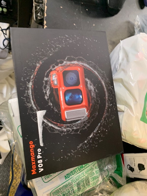 Photo 1 of Maxmango V08 Pro 49FT Underwater Camera - 8K 90MP WiFi Waterproof Digital Camera with Touchscreen, Dustproof Shockproof Rugged Camera for Snorkeling, 64GB Point and Shoot Digital Digital Cam - Orange