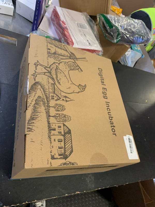 Photo 1 of Egg Incubator with Automatic Egg Turning and Humidity Control, Intelligent Egg Incubator with Automatic Temp. Adjustment (48)