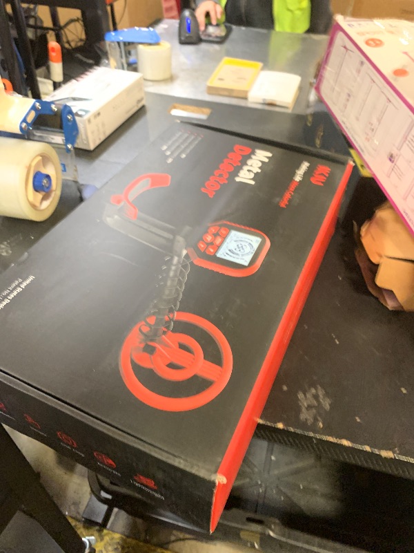 Photo 1 of 2026 Latest Metal Detector for Adults, Professional Waterproof & Adjustable Stem, Higher Accuracy Gold Detector with LCD, Advanced DSP Chip, 2.26 Pounds Lightweight Suitable for Beach and Backyard