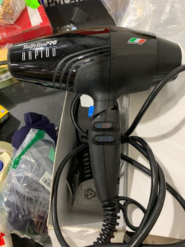 Photo 1 of BaBylissPRO High Speed Rapido 2.0 Hair Dryer