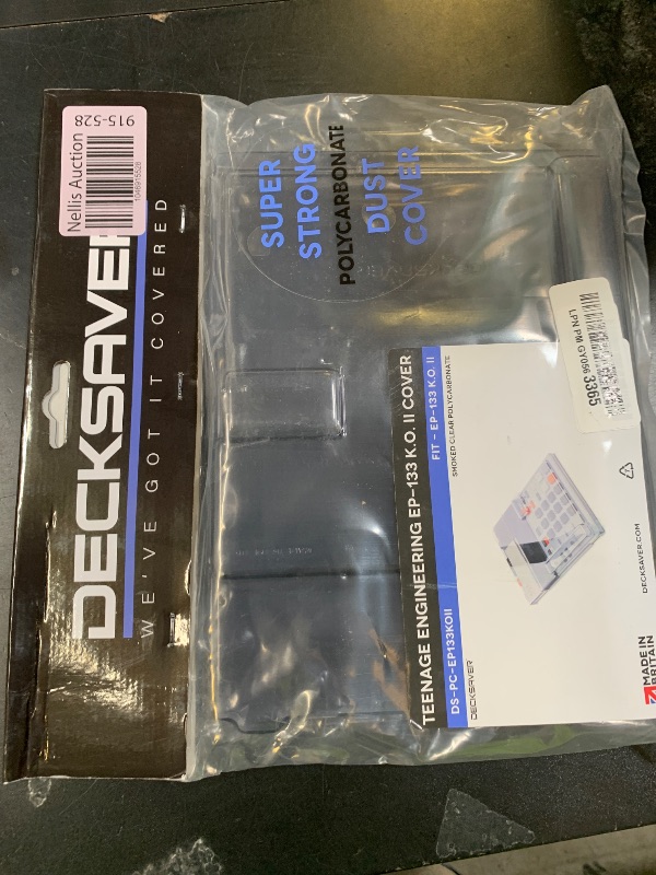 Photo 1 of Decksaver Super Strong Polycarbonate Custom Fit Cover Compatible with Teenage Engineering EP-133 K.O.II, Dust Cover for Travel and Everyday Protection