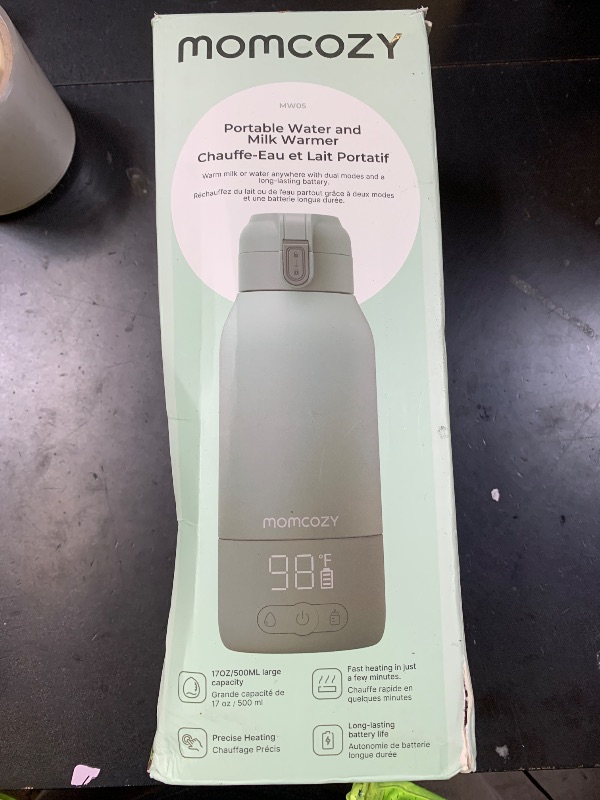 Photo 1 of Momcozy Portable Bottle Warmer for Travel – Dual Heating Modes for Breast Milk & Water, Portable Milk Warmer with Fast Heating & Long Battery Life, 17 Ounces Large Capacity to Meet Your All-Day Needs