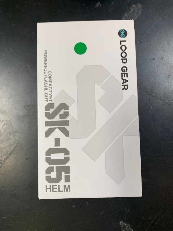 Photo 1 of LOOP GEAR SK05Pro Flat LED Flashlight with 8000mAh Power Bank,Sidelight Flashlight Combines Floodlight & Spotlight,4360 High Lumens,Rechargeable,Magnetic Tail,IP68 Perfect for Camping,Outdoor (Grey)