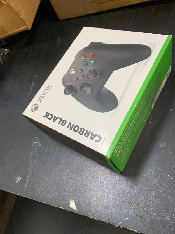 Photo 1 of Xbox Wireless Gaming Controller (2025) – Carbon Black – Play on Xbox, Windows, Android, iOS, FireTV Sticks, Smart TVs, VR Headsets