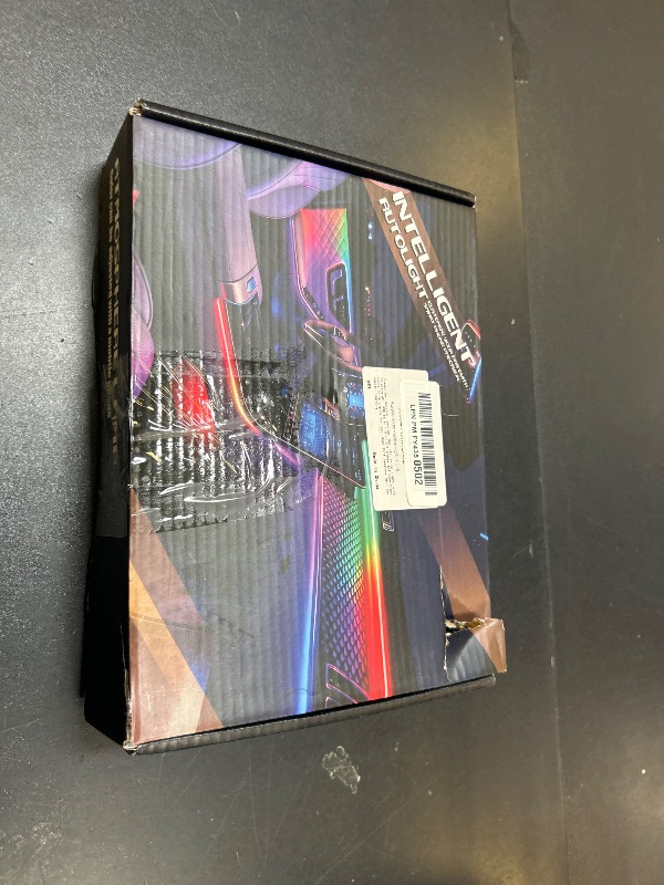 Photo 1 of Dreamcolor Acrylic Interior Car LED Strip Light with Wireless APP, RGB 18 in 1 with 175 inches 612 LEDs Fiber Optic Strip Lights for Car, Dual Zone Symphony Neon Car Ambient Lighting