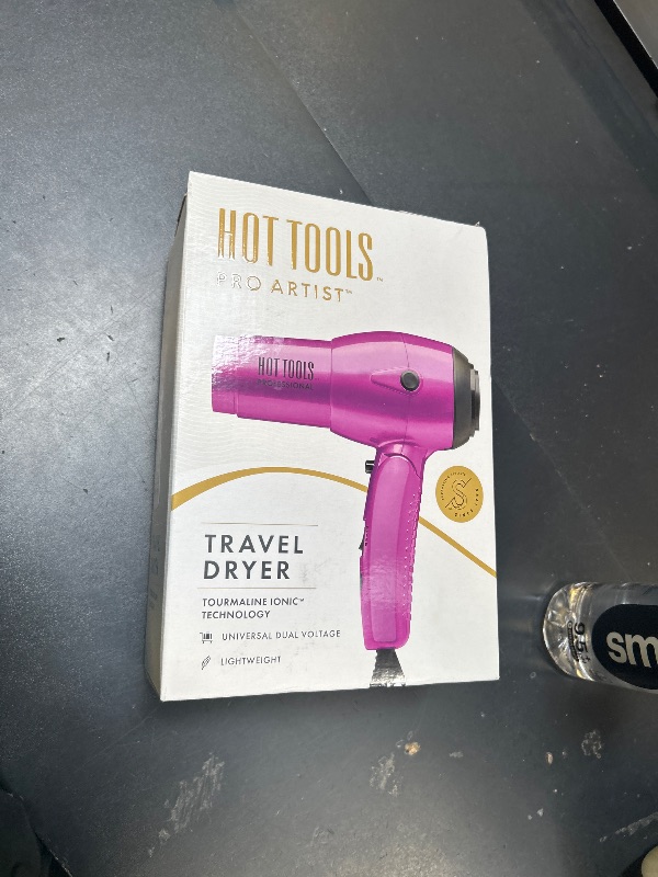 Photo 1 of Hot Tools Pro Artist 1875W Ionic Compact Hair Dryer | Lightweight, Perfect for Travel