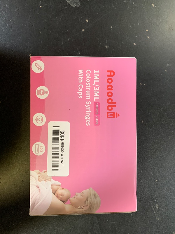 Photo 1 of ?Colostrum Collector Kit Include 100pcs 1ml Sealed Breast Milk Collector No Needle Colostrum Syringes 5 Breastmilk Storage Bags and 1 piece 30 ml measuring cup with 100 Stickers