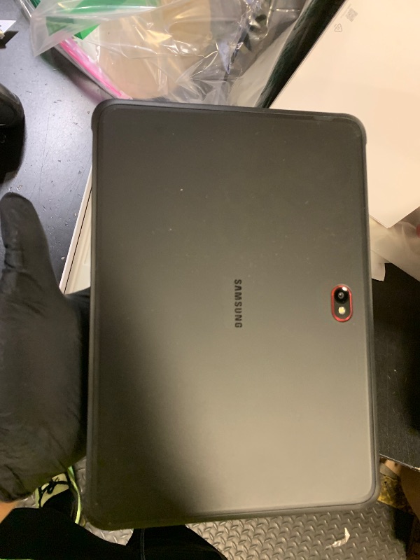 Photo 1 of SAMSUNG Galaxy TabActive4 Pro 10.1” 128GB 5G Android Work Tablet, LTE Unlocked, 6GB RAM, Rugged Design, Sensitive Touchscreen, Long-Battery Life-for Workers, SM-T638UZKEN14, Black