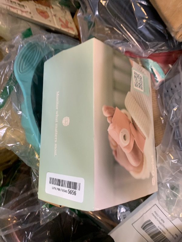 Photo 1 of Owlet Dream Sock – Smart Wearable Baby Monitor, Infant SpO2 Monitor Tracks Heart Rate & Oxygen - Parents Receive Alerts, Sleep & Health Insights via App - Dusty Rose