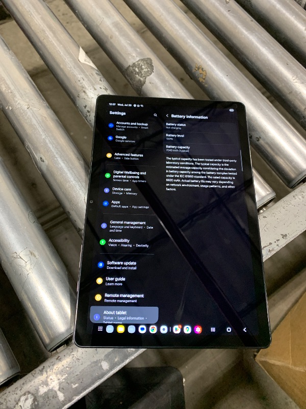 Photo 1 of Samsung Galaxy Tab A9+ Tablet 11” 64GB Android Tablet, Big Screen, Quad Speakers, Upgraded Chipset, Multi Window Display, Slim, Light, Durable Design, US Version, 2024, Graphite
