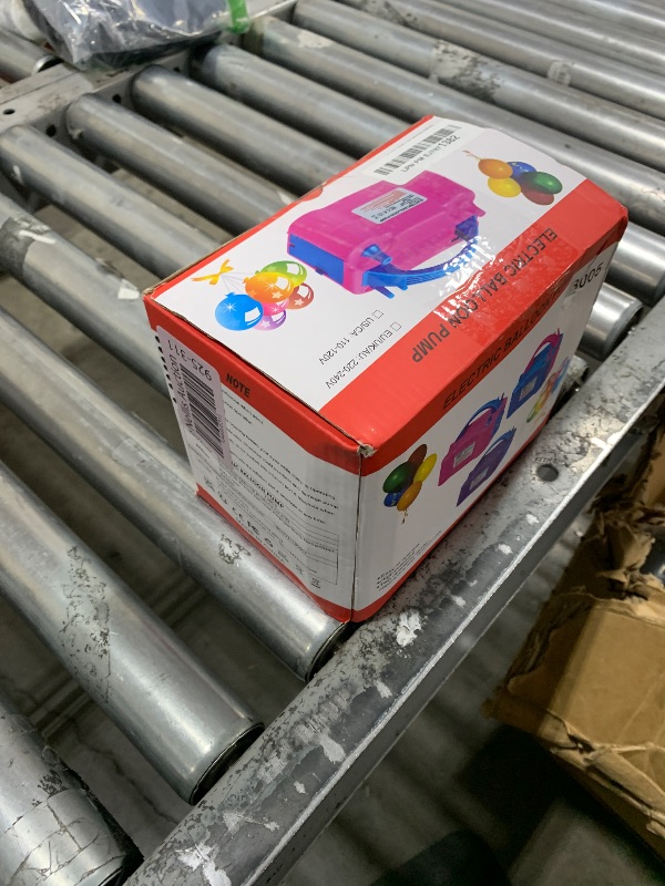 Photo 1 of Balloon Pump Electric, 110V 600W Balloon Blower Inflator Dual Nozzle Air Pump Balloons Inflator for Decoration, Party, Sport,Gifts:2 Balloon Tying Tools