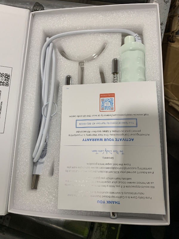 Photo 1 of NuDerma Clinical Skin Therapy Wand - Portable Skin Therapy Machine w 6 Fusion Neon + Argon Wands – Anti Aging - Clarifying - Skin Tightening & Radiance - Wrinkle Reducing