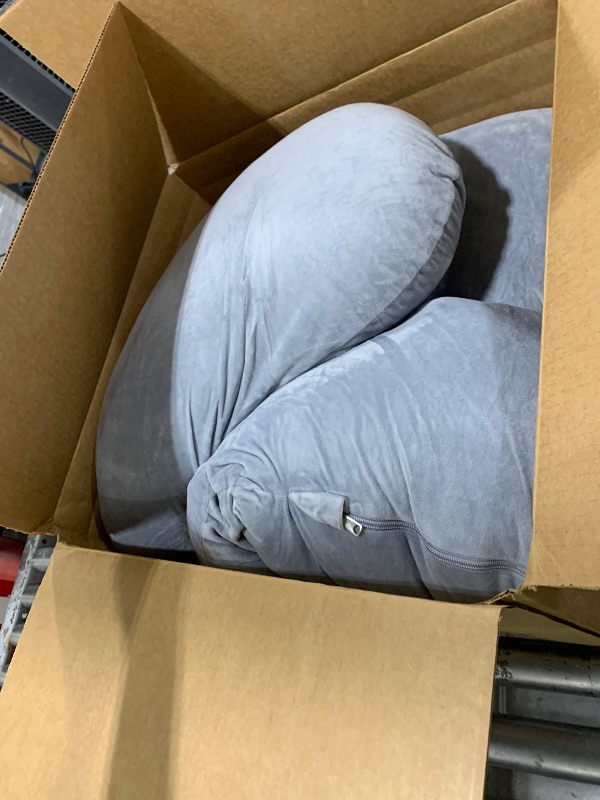Photo 1 of Momcozy Pregnancy Pillows for Sleeping, U Shaped Full Body Maternity Pillow with Removable Cover - Support for Back, Legs, Belly, HIPS for Pregnant Women, 57 Inch Pregnancy Pillow for Women, Grey
