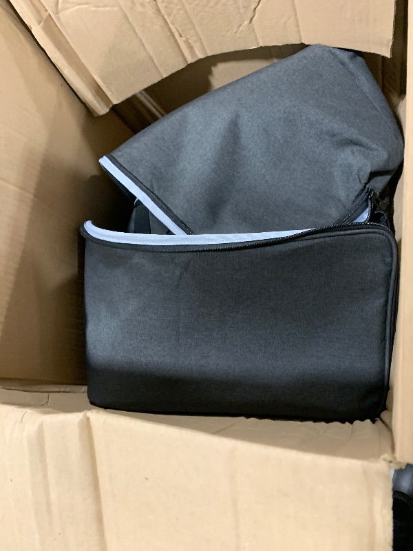 Photo 1 of CURMIO PC Carrying Case, Desktop Travel Bag for Computer Tower, Keyboard, Cable and Mouse, Bag Only, Black